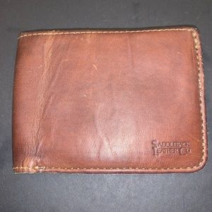 Saddleback Leather Medium Bifold Wallet (Tobacco)